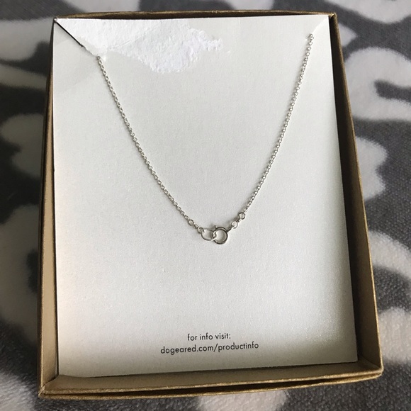 💗DOGEARED💗Silver-18”inch Cupids Arrow Necklace💘 - Picture 7 of 8